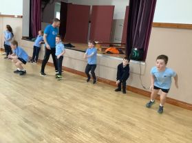 Exercise-a-thon with Core Kids NI