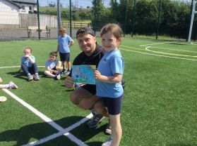 P1 say Thanks and Goodbye to Caolan our  Fermanagh hurling coach👍🏒