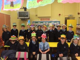 P7 getting in the Easter mood.