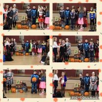 P4 Halloween assembly