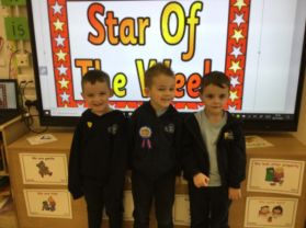 🌟Miss Tracey’s Stars of the Week are Cian and Oscar from P1 and Cillian from P2🌟🌟