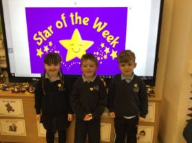 🌟🌟Miss Tracey’s Stars of the Week are P1  Tiernan and Callum P2 Roise🌟🌟