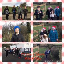 P7 does Santa Mile a Day