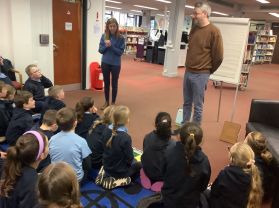 P4 meet author and illustrator Clive McFarland