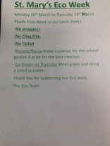 St Mary\'s Eco Week