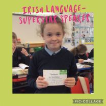 Irish Speaker of the Week 