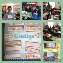 P6 enjoy Irish lesson this week