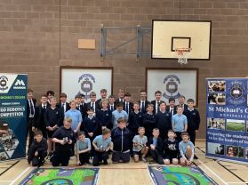 P5 and P6 robotics workshop at St Michael’s College