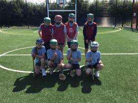 P6 enjoy final session of hurling