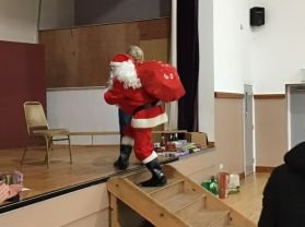 Santa visits St Mary’ s