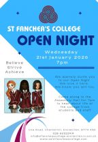  St Aidan\'s Open Night Information