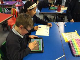 P3/4 working on turns and directions.