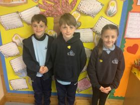P3/4 Stars of the Week ⭐️⭐️⭐️
